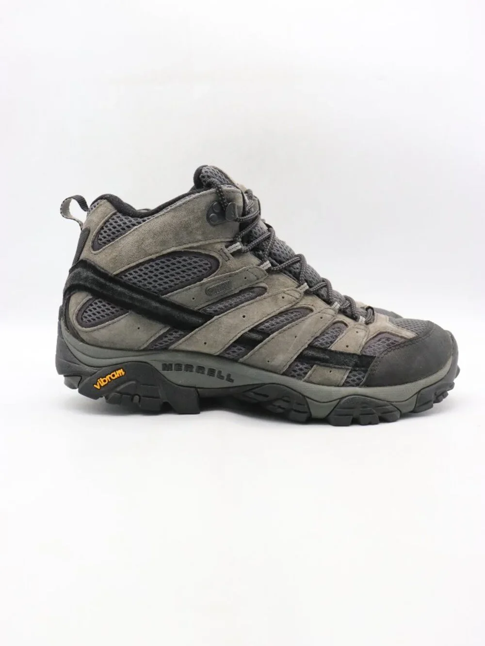 Merrell Moab 2 Mid Waterproof Men's 11.5 Lace Up Casual Athletic Hiking Boots